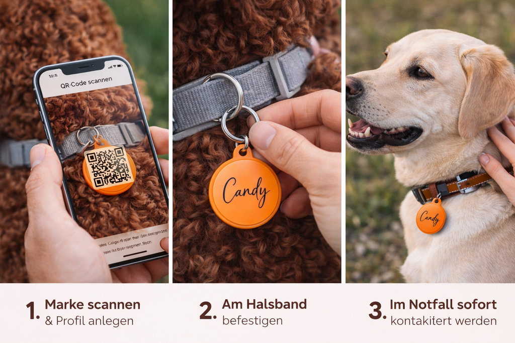 Die innovative Hundemarke